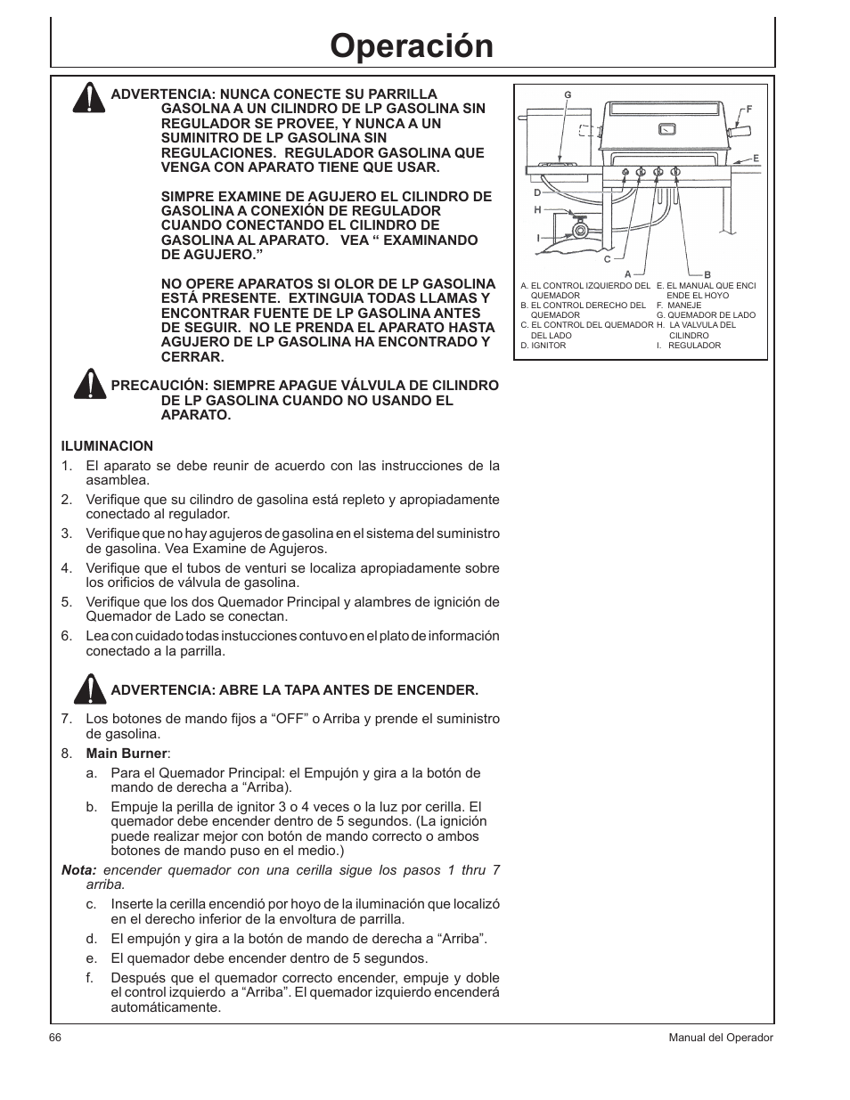 Operación | John Deere HR-BG5002 User Manual | Page 66 / 80