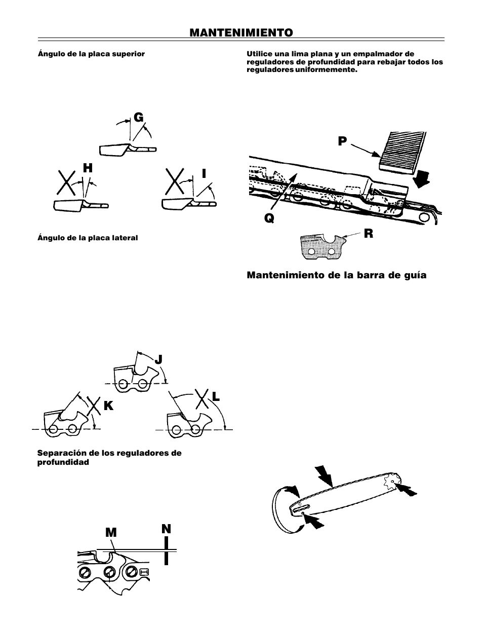 Pq r, Hi g, Kl j | Mantenimiento | John Deere PA01186 CS71 User Manual | Page 80 / 92
