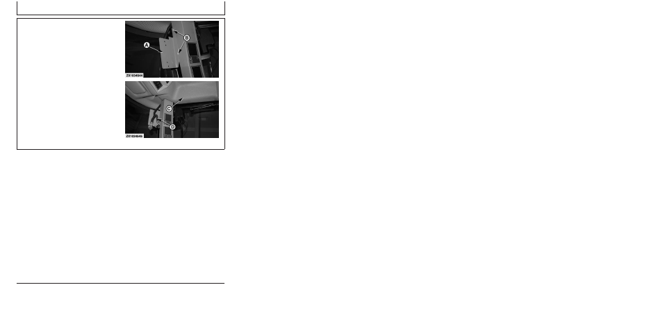 Install bracket pf80209 in cab | John Deere GREENSTAR BZ100157 User Manual | Page 24 / 30