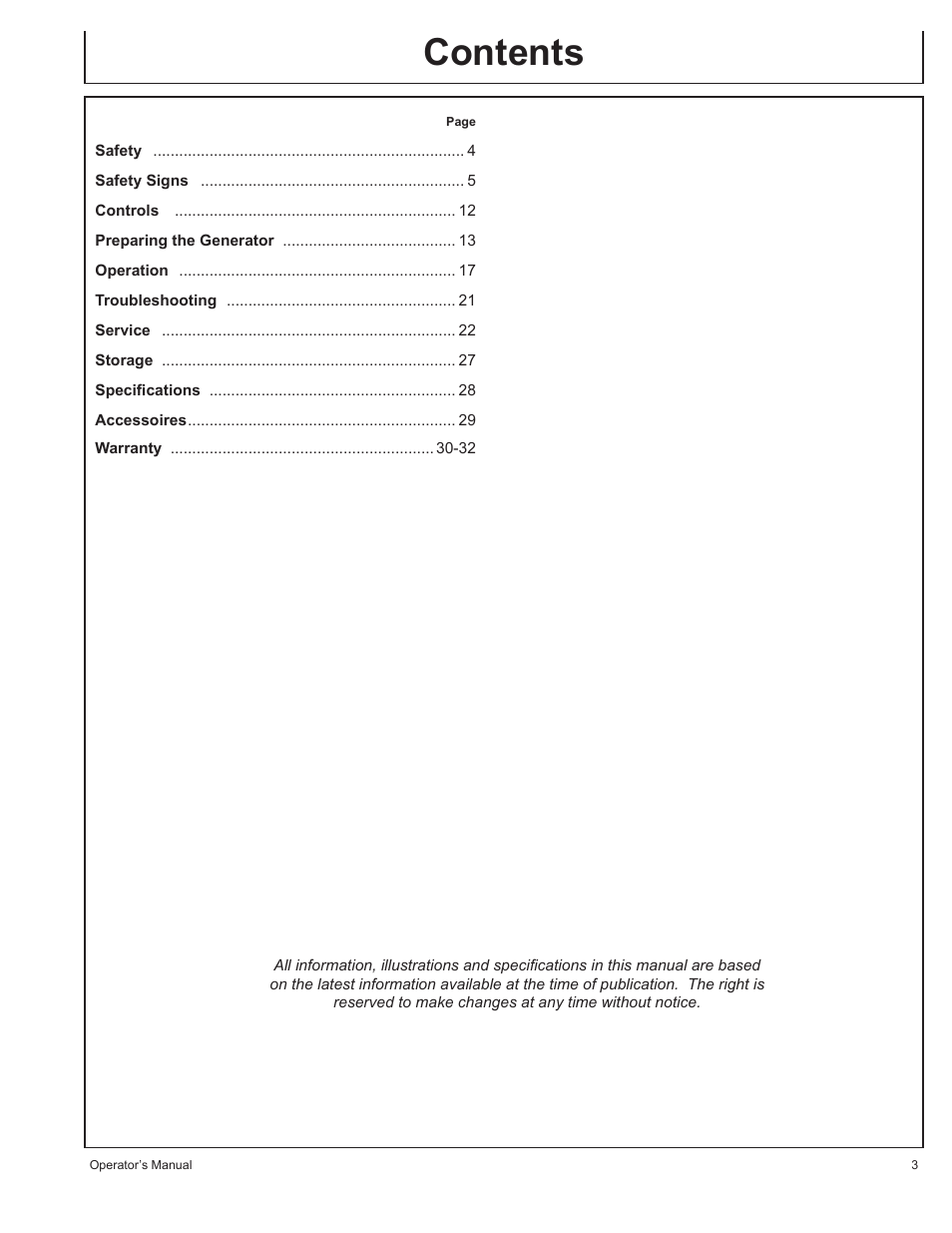 John Deere AC-G4010S User Manual | Page 3 / 98