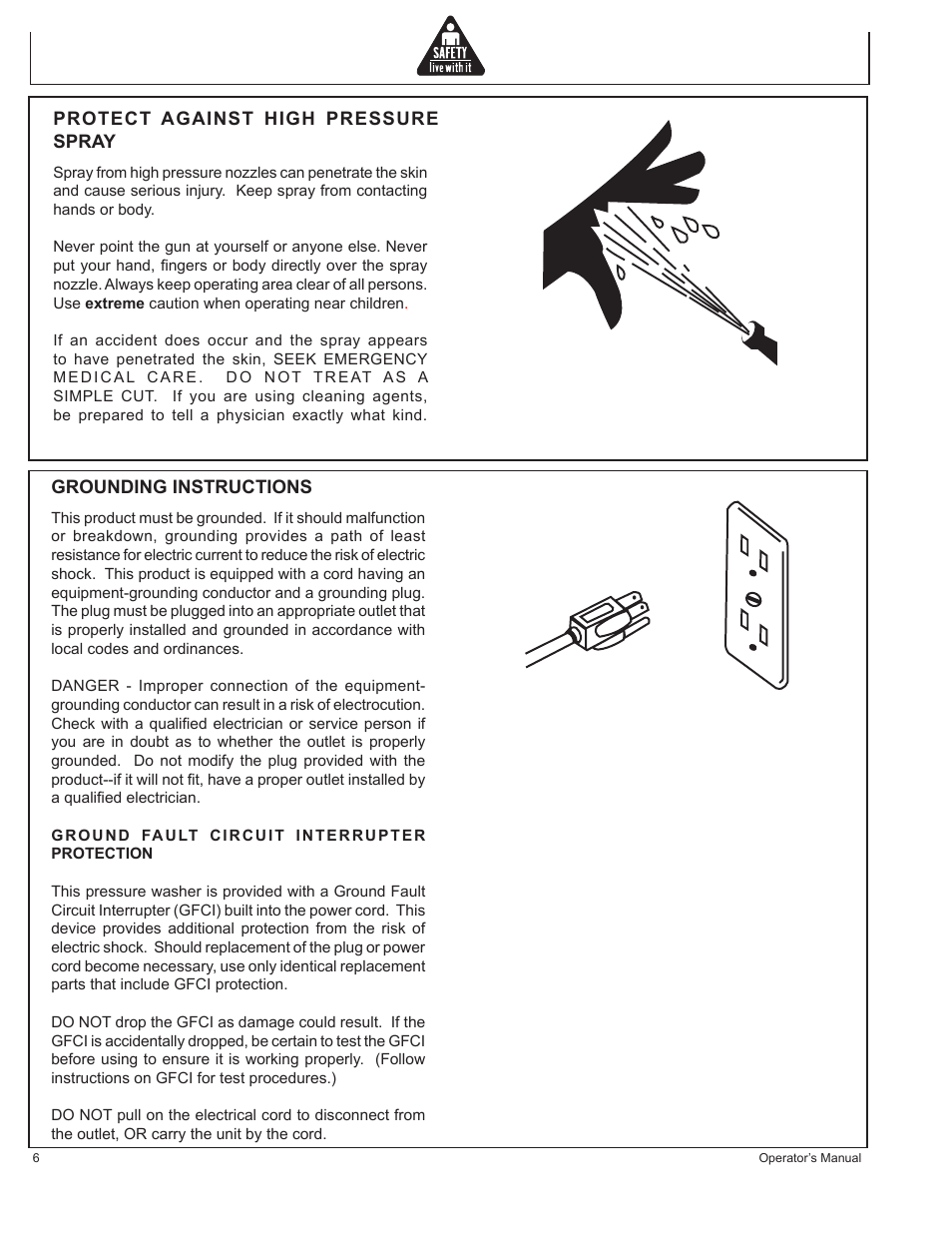 John Deere AC-2500E User Manual | Page 6 / 64