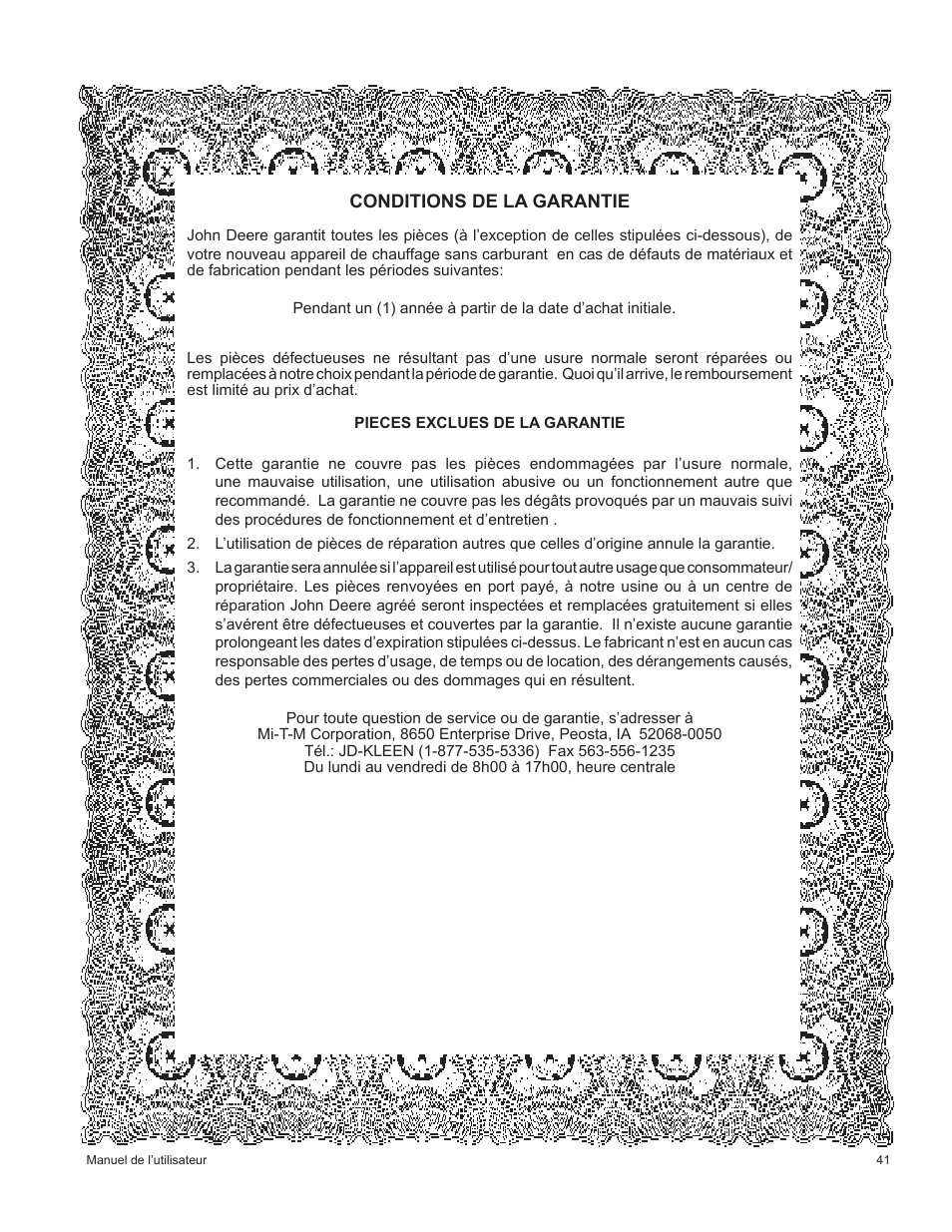 John Deere AC-155LP User Manual | Page 41 / 64