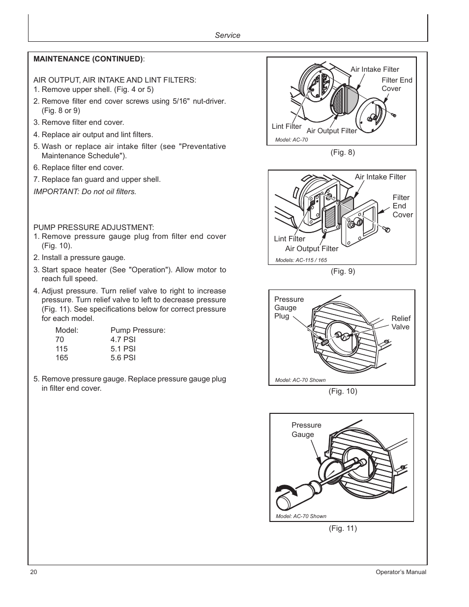 John Deere AC-115 User Manual | Page 20 / 84