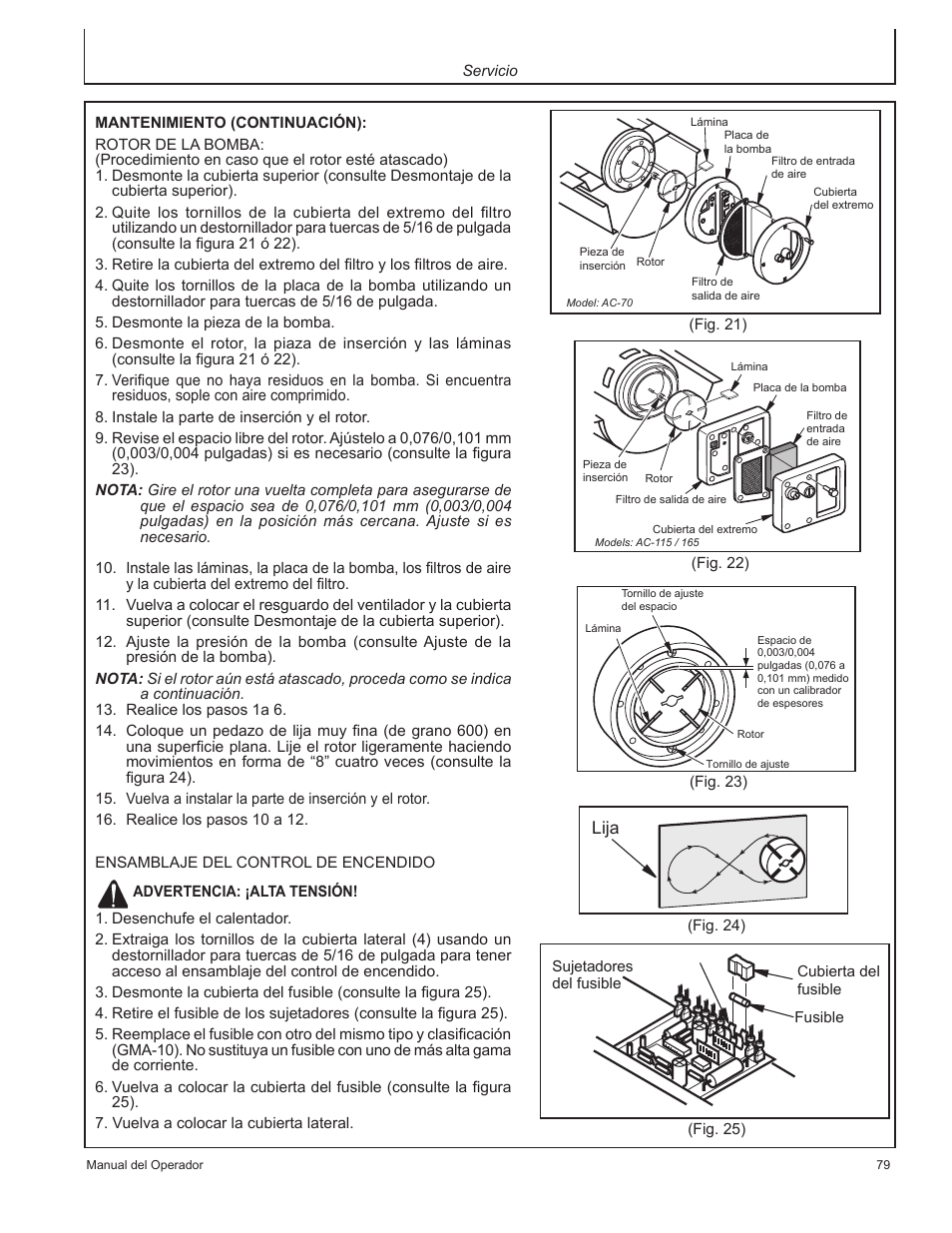 Lija | John Deere AC-115 User Manual | Page 79 / 84