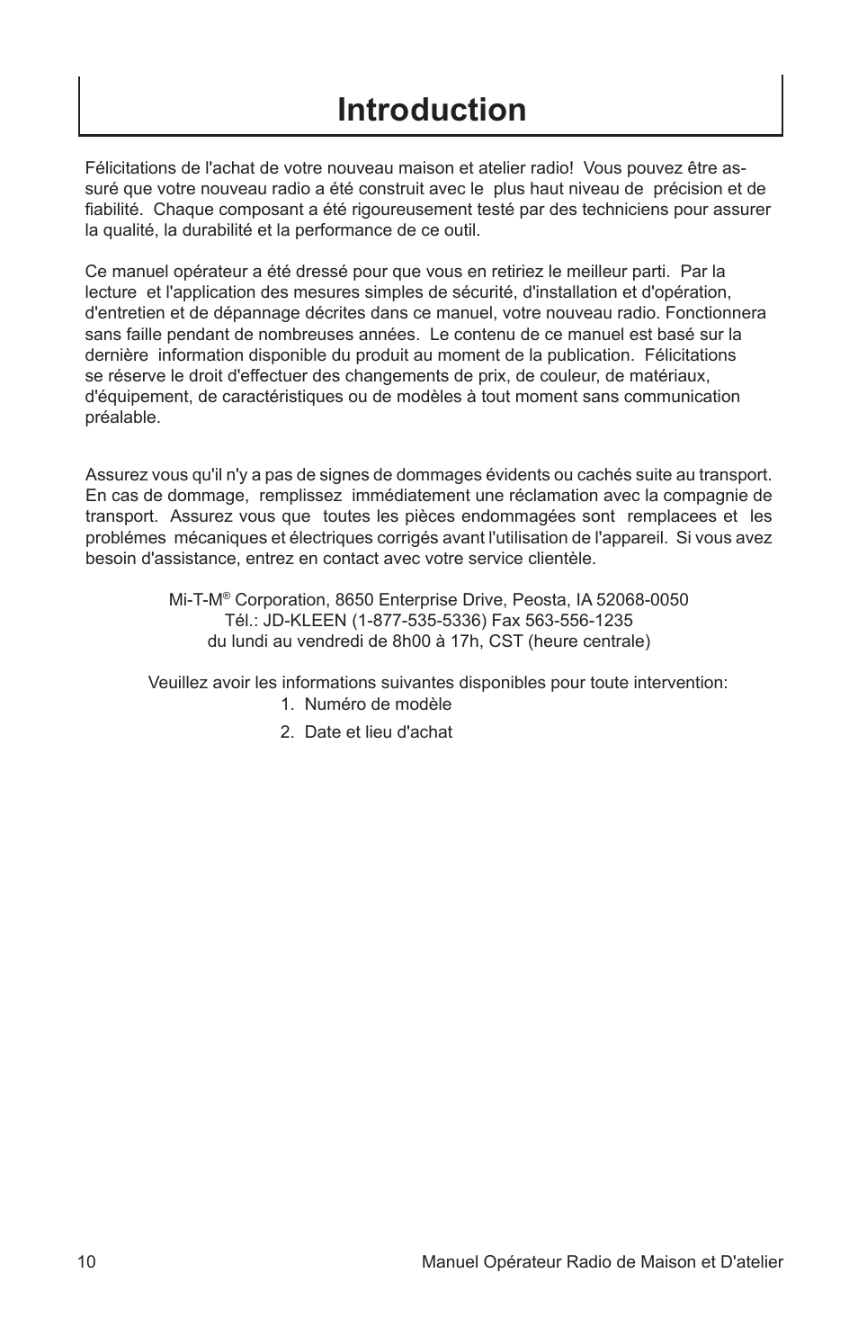 Introduction | John Deere ET-3903-J User Manual | Page 10 / 28