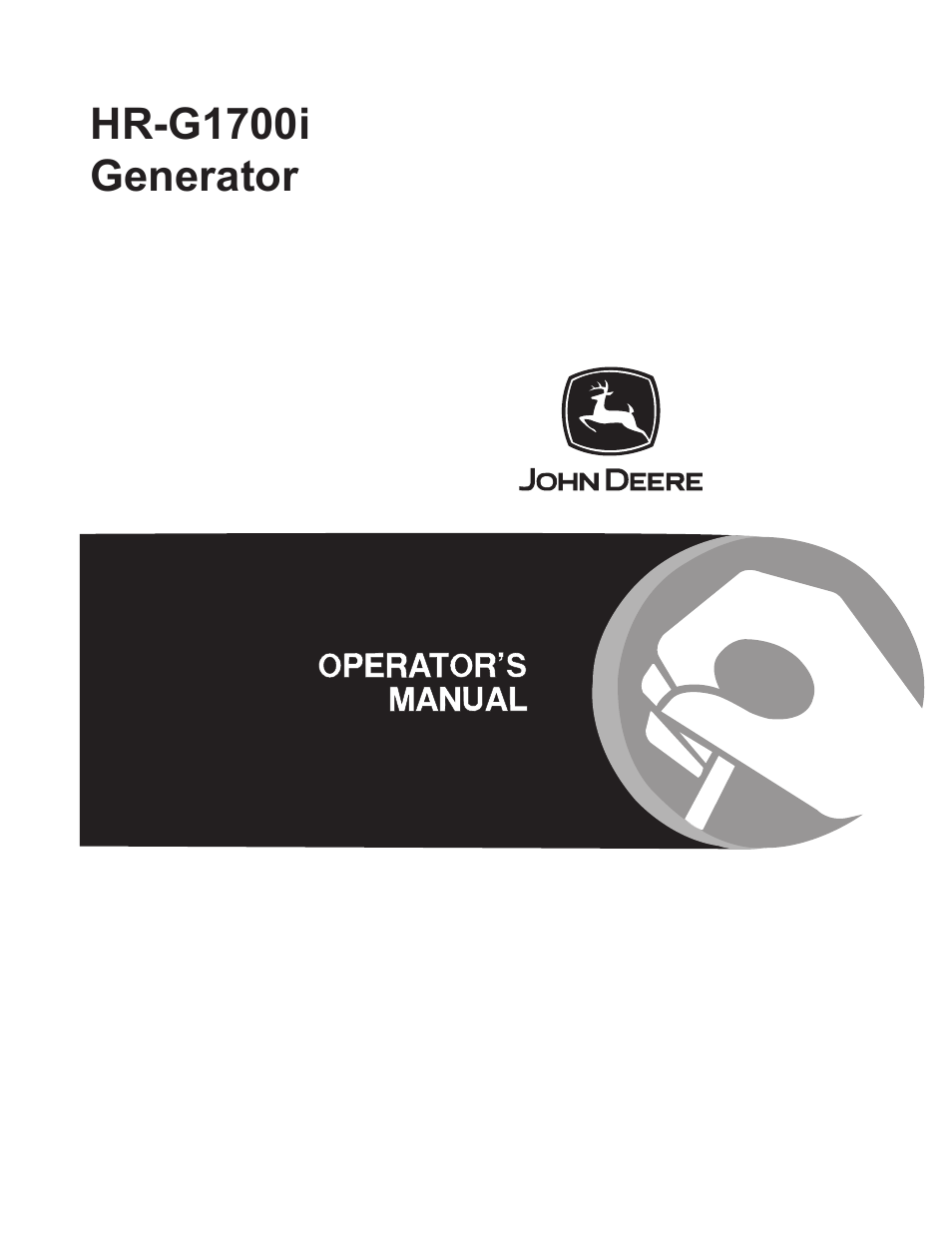 John Deere HR-G1700i User Manual | 124 pages