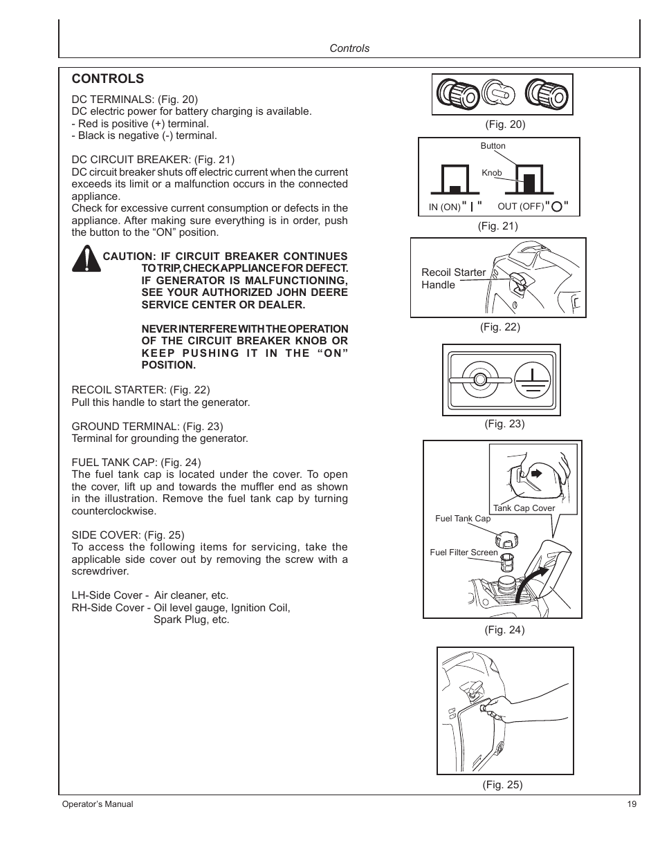 John Deere HR-G1700i User Manual | Page 19 / 124