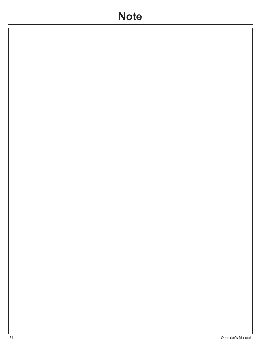 John Deere HR-G1700i User Manual | Page 84 / 124