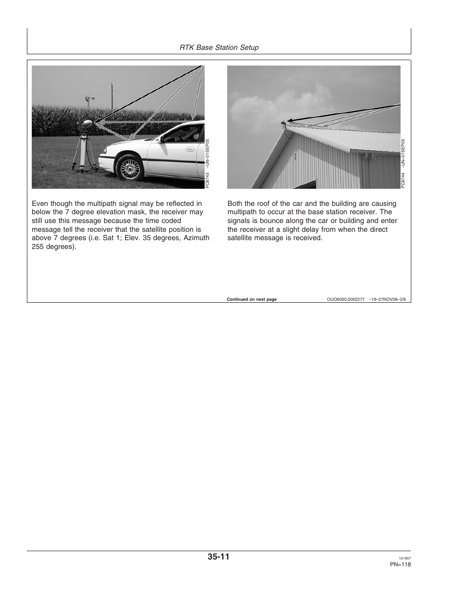 Rtk base station setup | John Deere OMPC20964 User Manual | Page 118 / 158