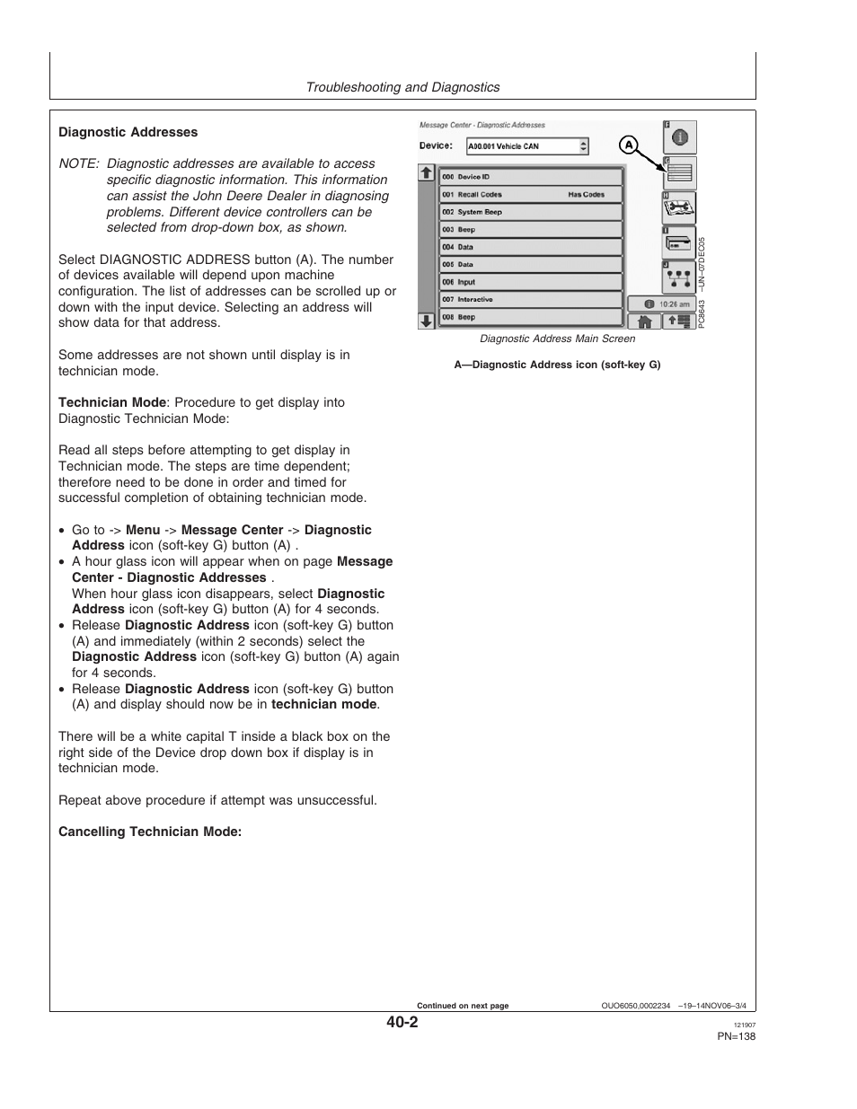 John Deere OMPC20964 User Manual | Page 138 / 158