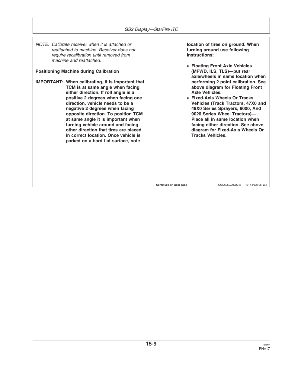 John Deere OMPC20964 User Manual | Page 17 / 158