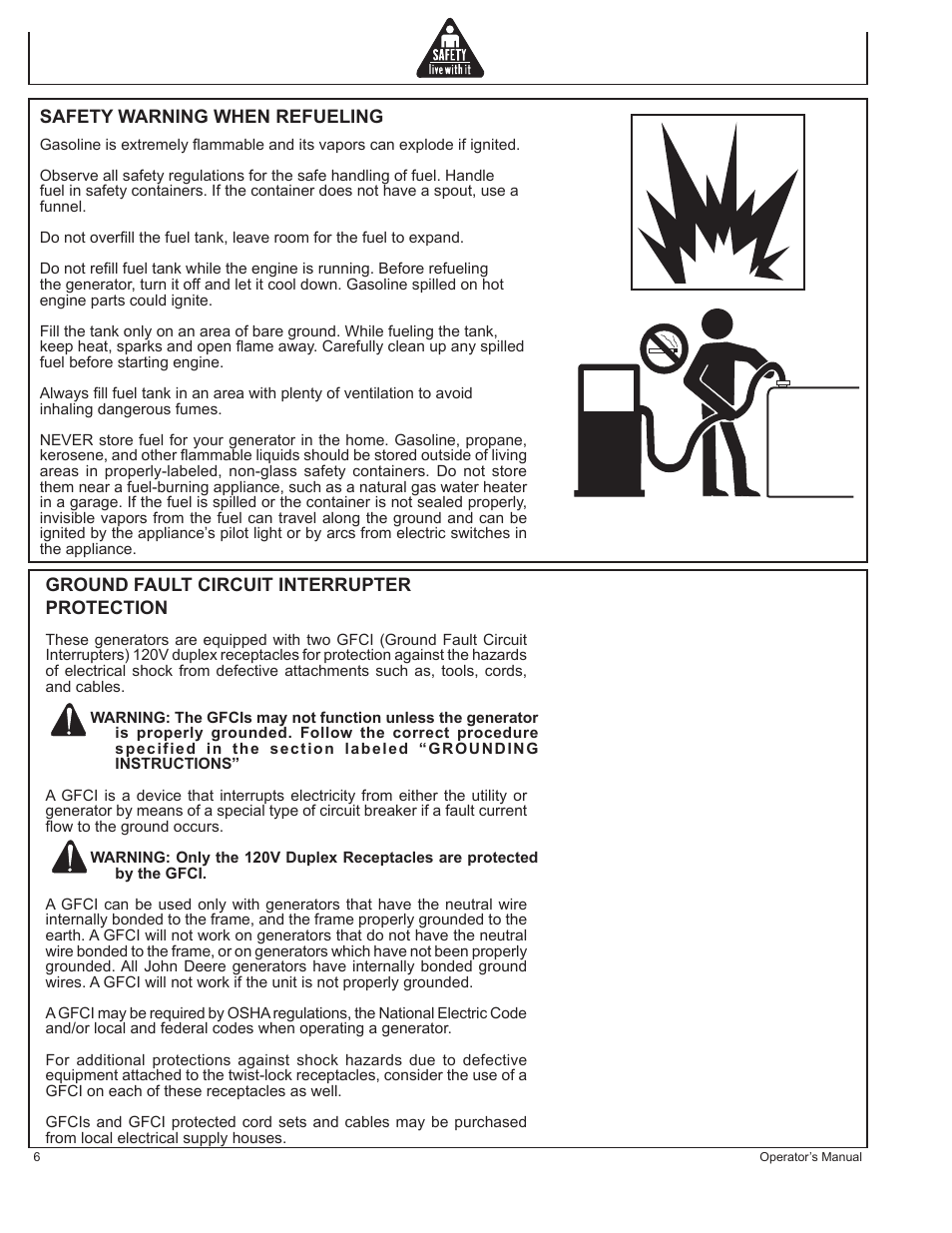 John Deere AC-G3010H User Manual | Page 6 / 98