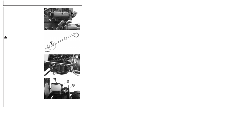 Prestarting checks, Service daily before start-up, Section 40 | John Deere 5103E User Manual | Page 36 / 194