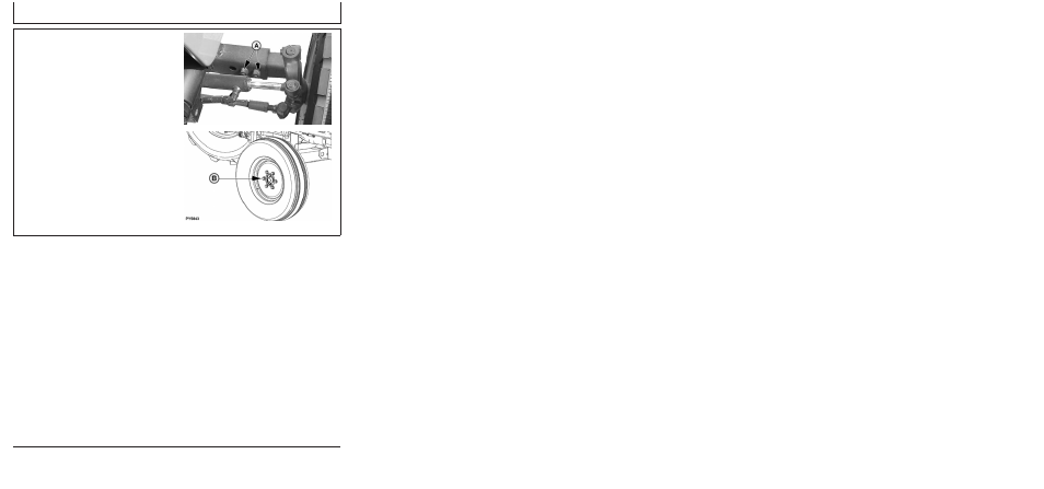 Tighten bolt adjustable front axlełłif equipped, Tighten bolt adjustable front axle––if equipped, Wheels, tyres and treads | John Deere 5103E User Manual | Page 82 / 194