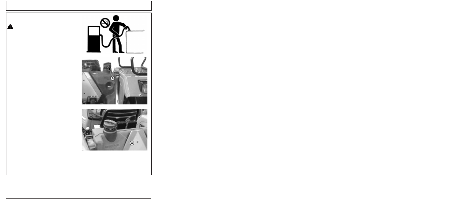 Fill fuel tank, Fuels, lubricants and coolant | John Deere 5103E User Manual | Page 96 / 194