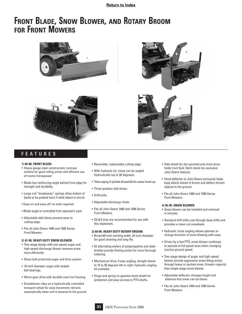 John Deere 1400 User Manual | 2 pages