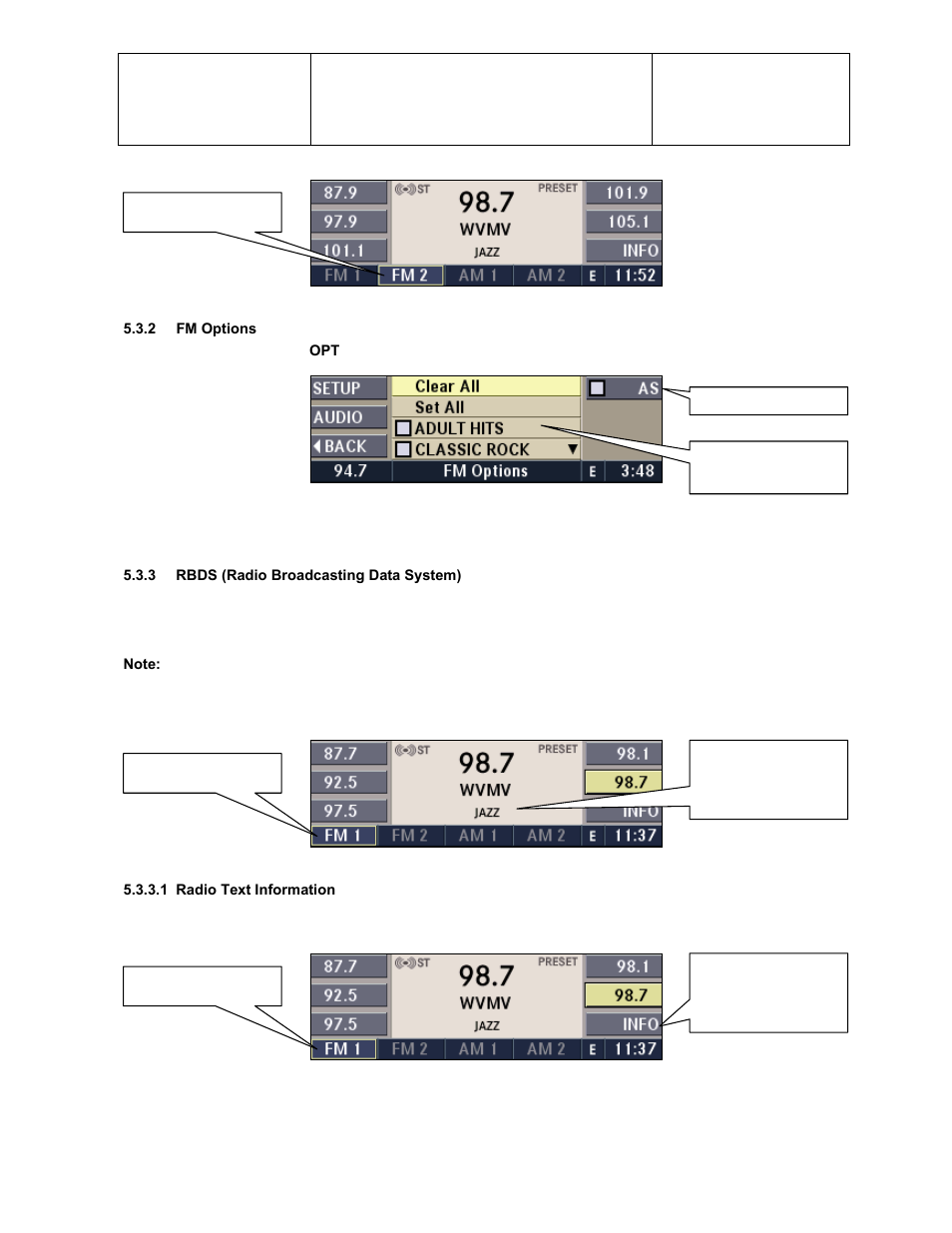 Sirius Satellite Radio Chrysler Radio Navigation System RB4 User Manual | Page 24 / 86