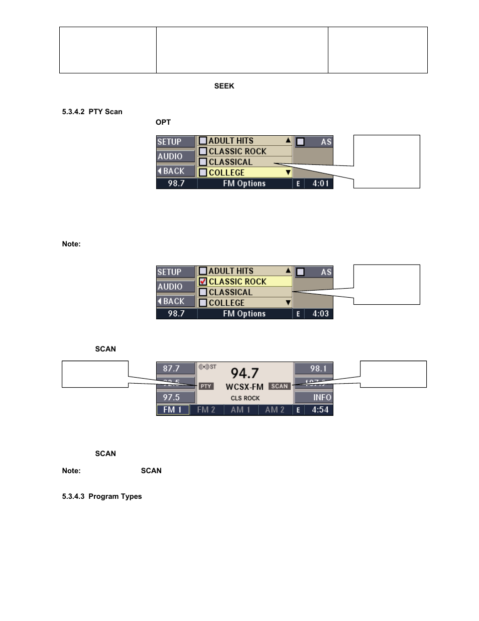 Sirius Satellite Radio Chrysler Radio Navigation System RB4 User Manual | Page 26 / 86