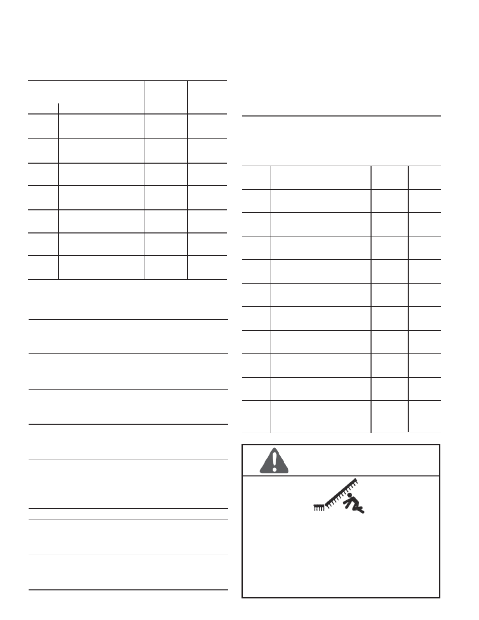 Warning, Packing lists | Summer Infant M104 User Manual | Page 28 / 30