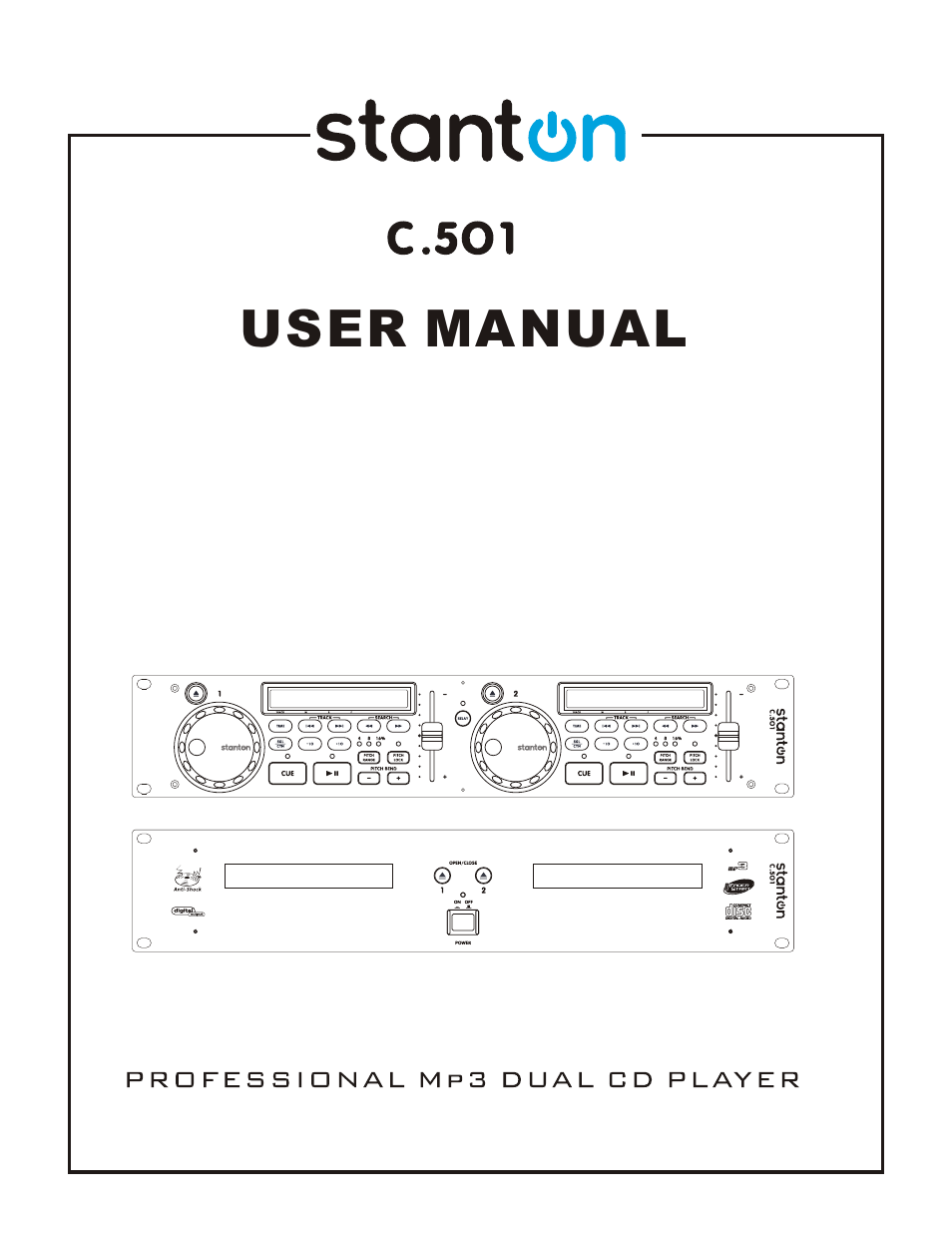 Stanton C.501 User Manual | 15 pages