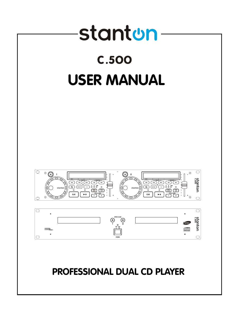 Stanton C-500 User Manual | 12 pages