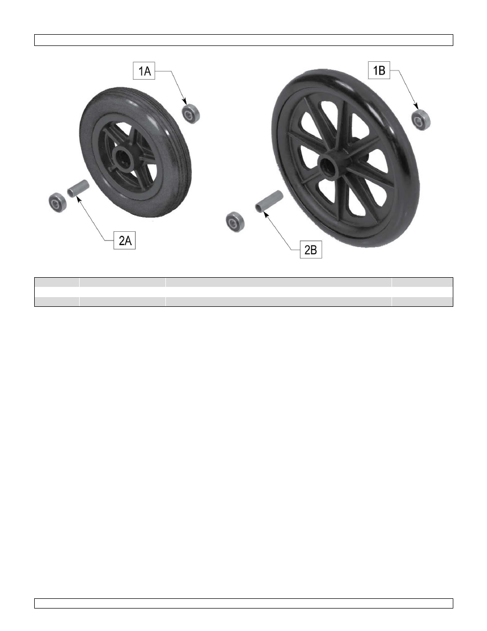 Caster bearings, Anti-tips | Sunrise Medical Breezy Ultra 4 User Manual | Page 11 / 35