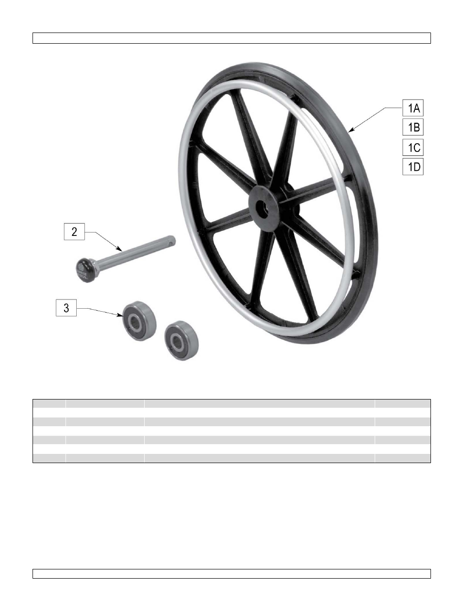 24" mag wheel | Sunrise Medical Breezy Ultra 4 User Manual | Page 19 / 35