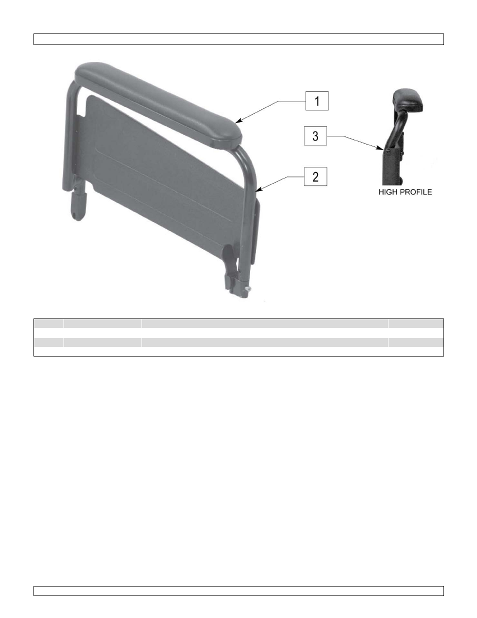Flip-back armrest full | Sunrise Medical Breezy Ultra 4 User Manual | Page 30 / 35