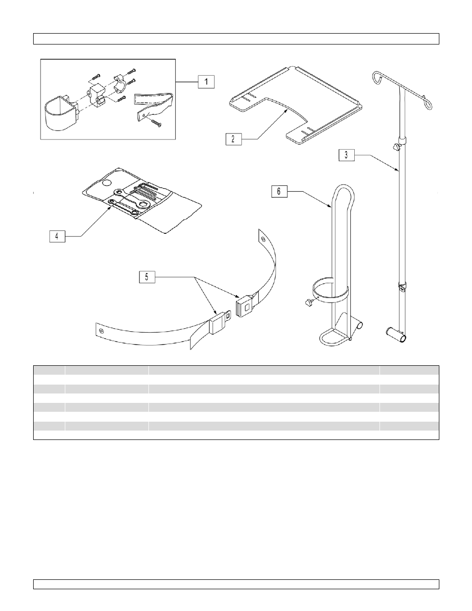Breezy ultra 4 accessories, Title | Sunrise Medical Breezy Ultra 4 User Manual | Page 34 / 35
