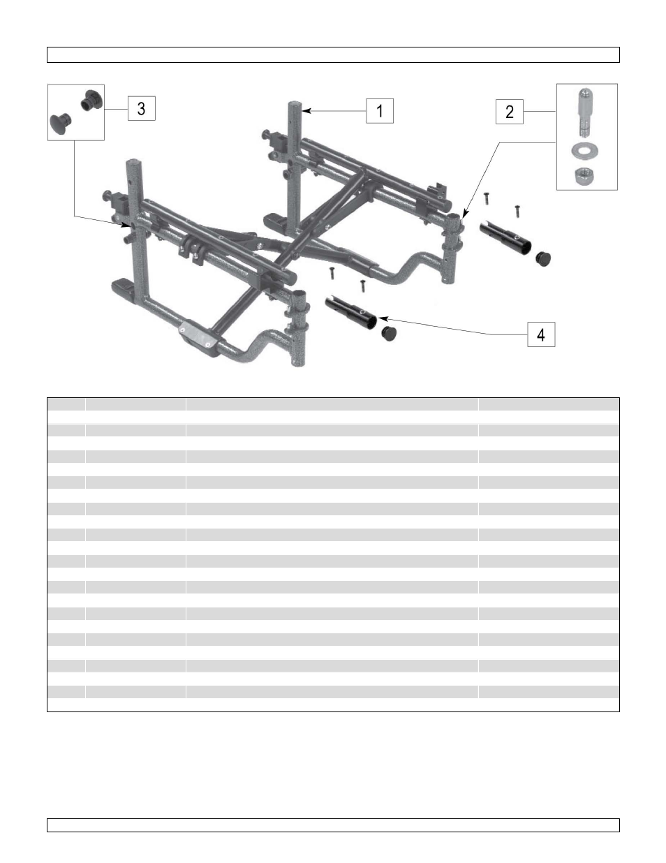 Breezy ultra 4, Base frame, Frame | Hemi frame | Sunrise Medical Breezy Ultra 4 User Manual | Page 4 / 35