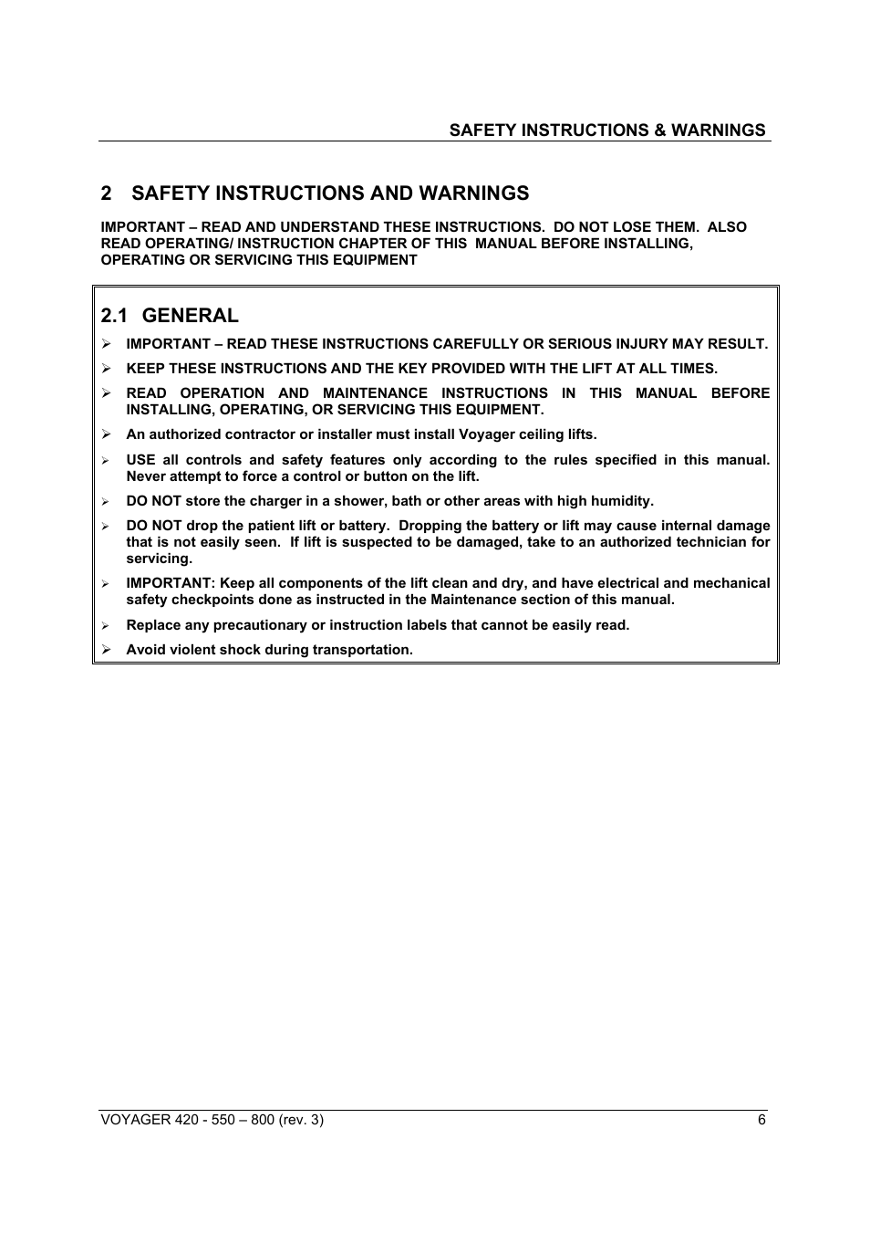 2 safety instructions and warnings, 1 general | Sunrise Medical Series 550 User Manual | Page 6 / 26