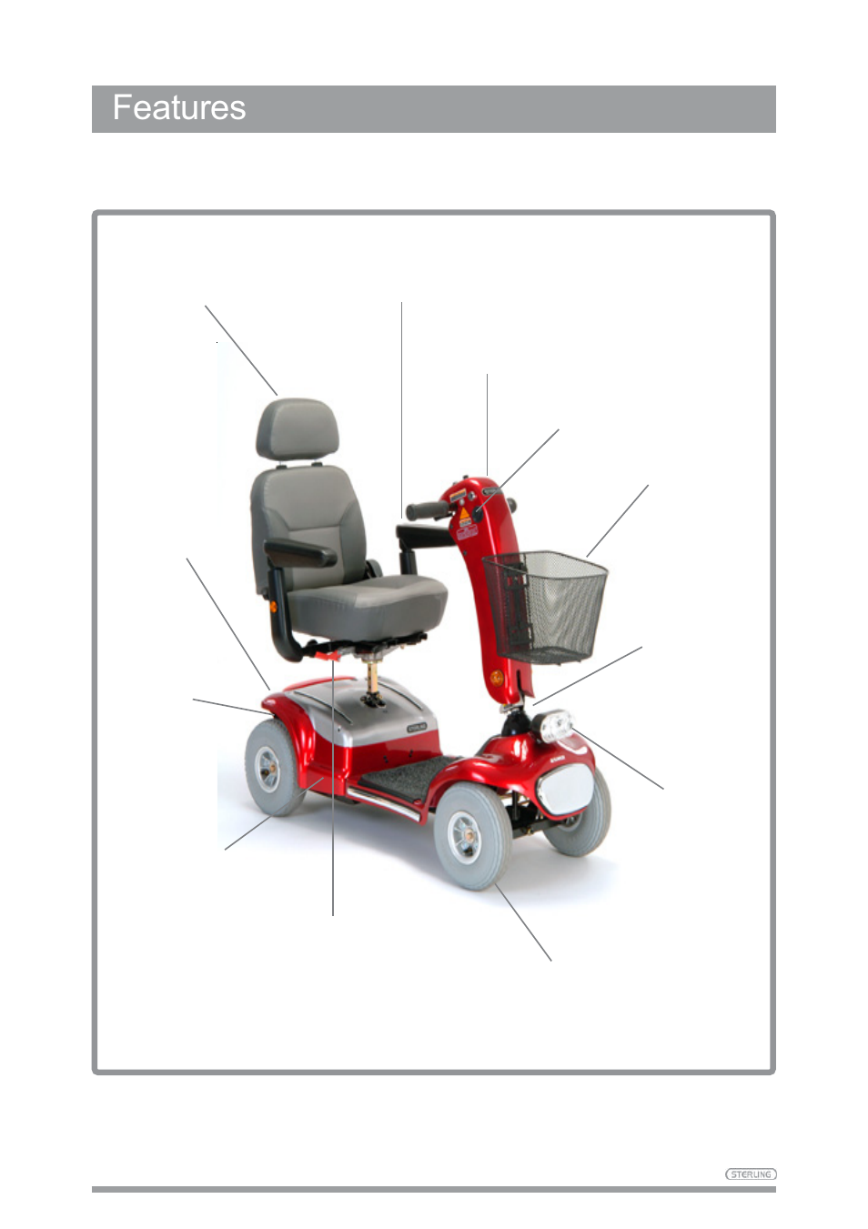 Features | Sunrise Medical SAPPHIRE 3 User Manual | Page 14 / 39