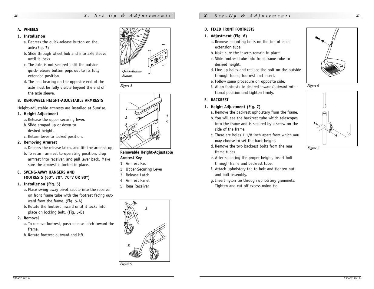 Sunrise Medical Quickie M6 User Manual | Page 14 / 21