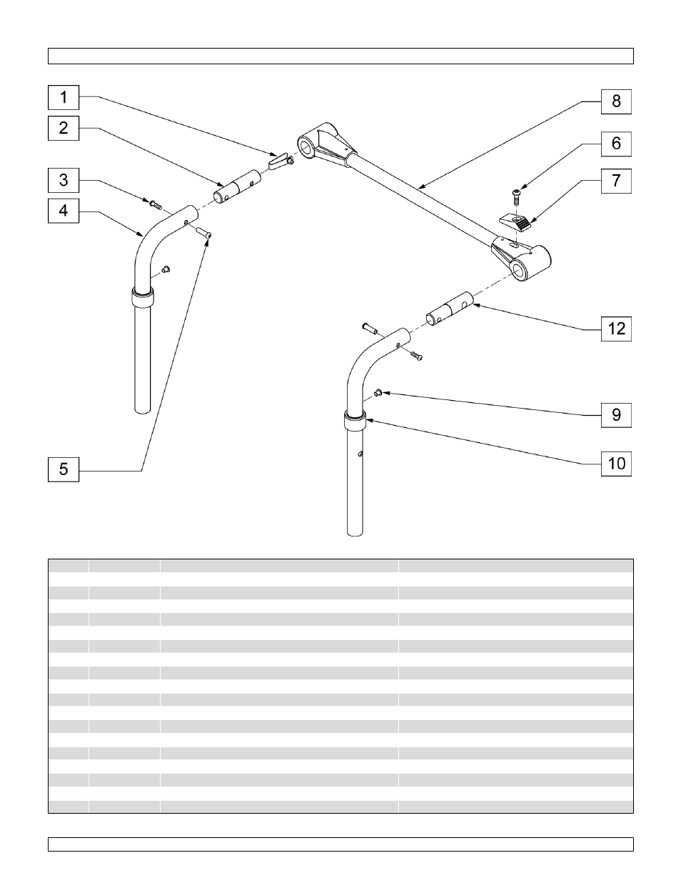 Backrest stabilizer bar | Sunrise Medical One-Arm Drive Quickie 2 User Manual | Page 77 / 173