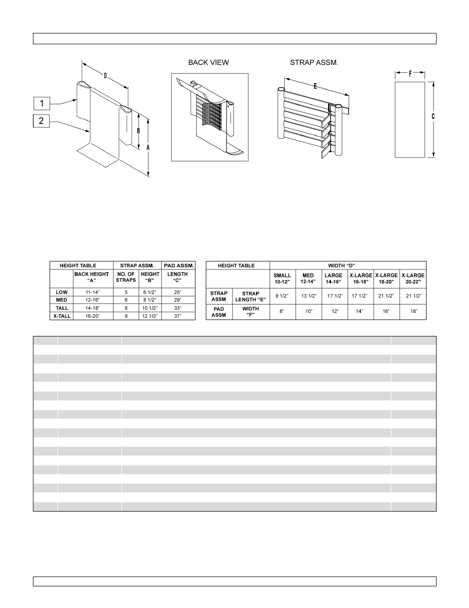 Adjustable back upholstery | Sunrise Medical One-Arm Drive Quickie 2 User Manual | Page 86 / 173