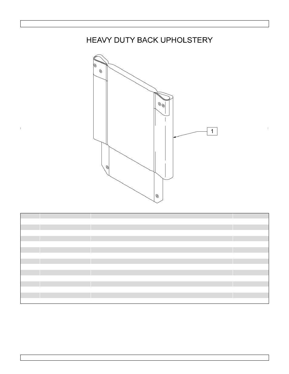 Heavy duty back upholstery, Hangers | Sunrise Medical One-Arm Drive Quickie 2 User Manual | Page 87 / 173