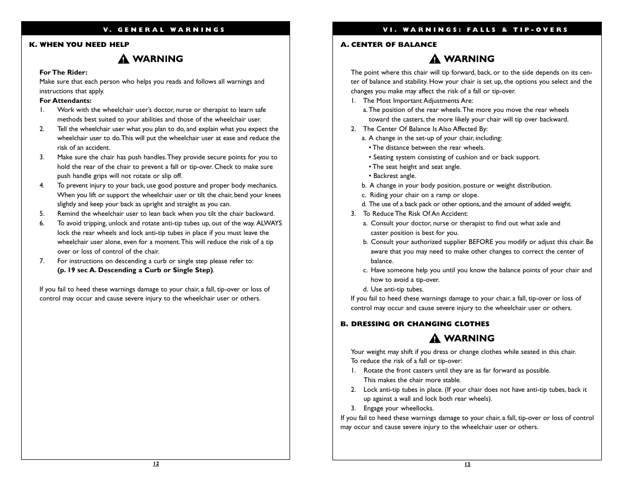 Sunrise Medical Wheelchair Breezy 150 User Manual | Page 7 / 21