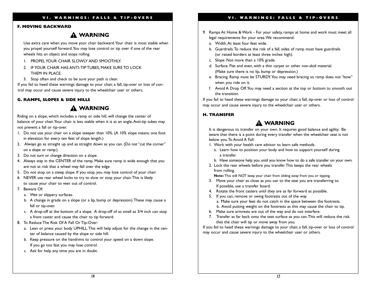 Sunrise Medical Wheelchair Breezy 150 User Manual | Page 9 / 21