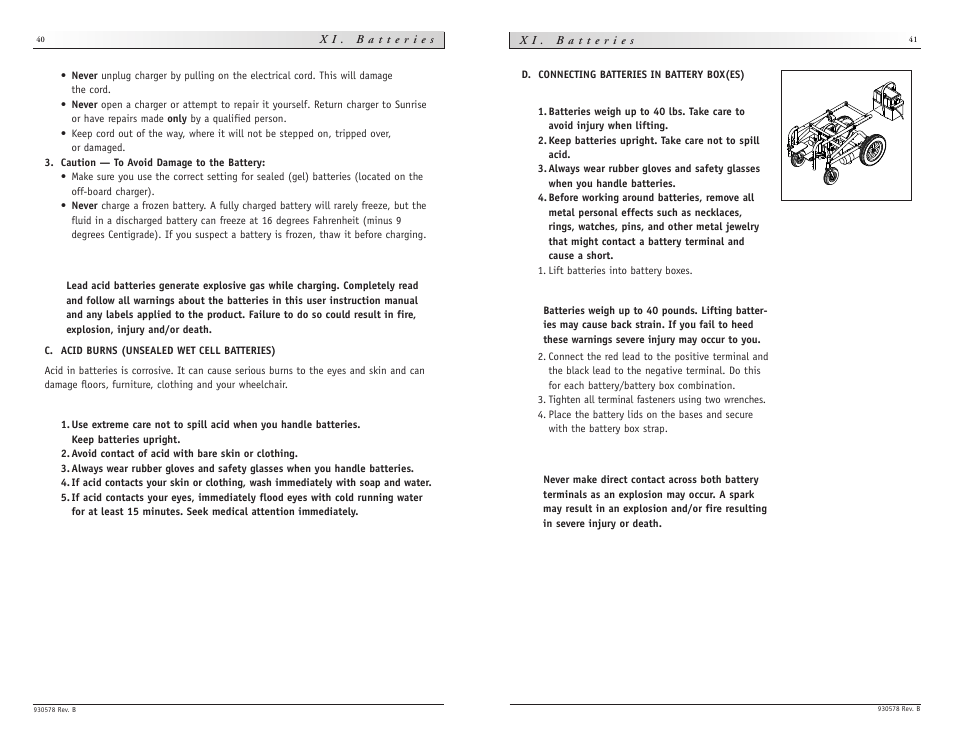 Sunrise Medical wheelchair Z-500 User Manual | Page 21 / 26