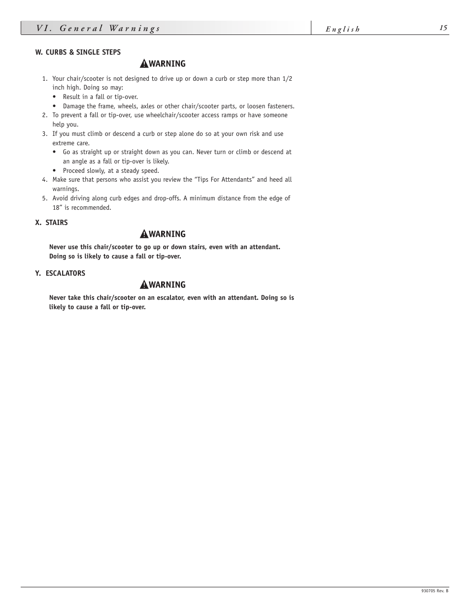 Sunrise Medical Ruby User Manual | Page 15 / 100