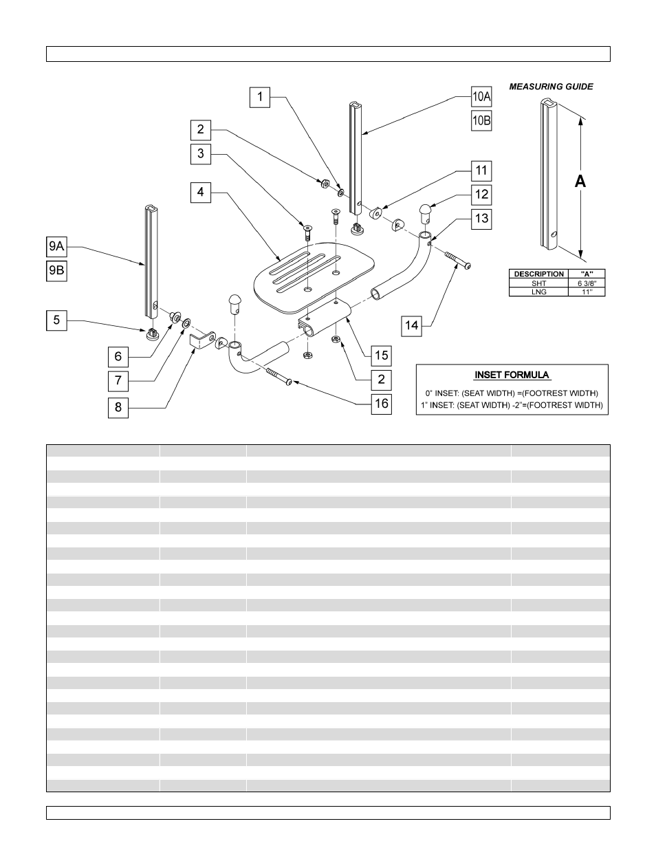 Platform flip-up footplate | Sunrise Medical Wheelchair Quickie 2 Lite User Manual | Page 101 / 127