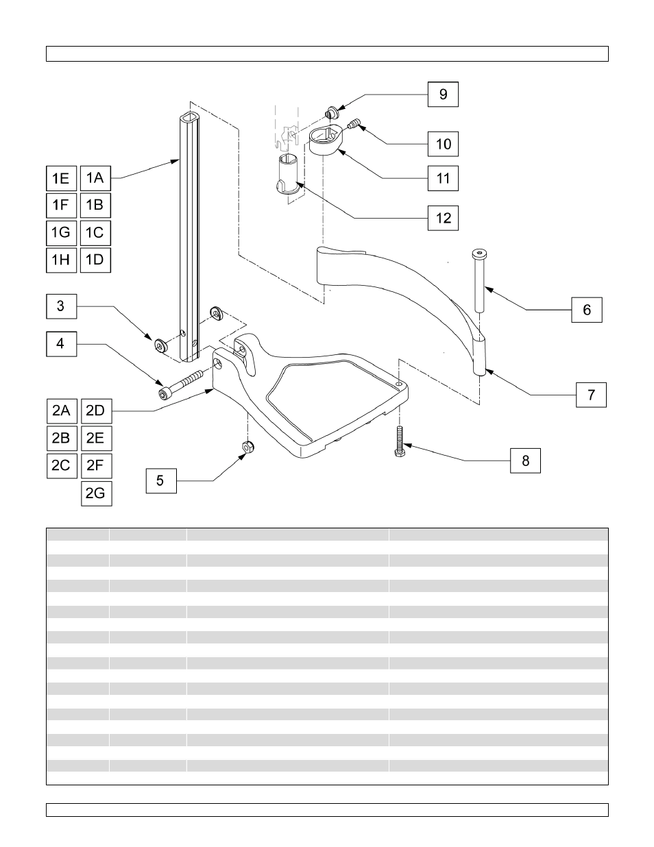 Composite foot plate | Sunrise Medical Wheelchair Quickie 2 Lite User Manual | Page 106 / 127