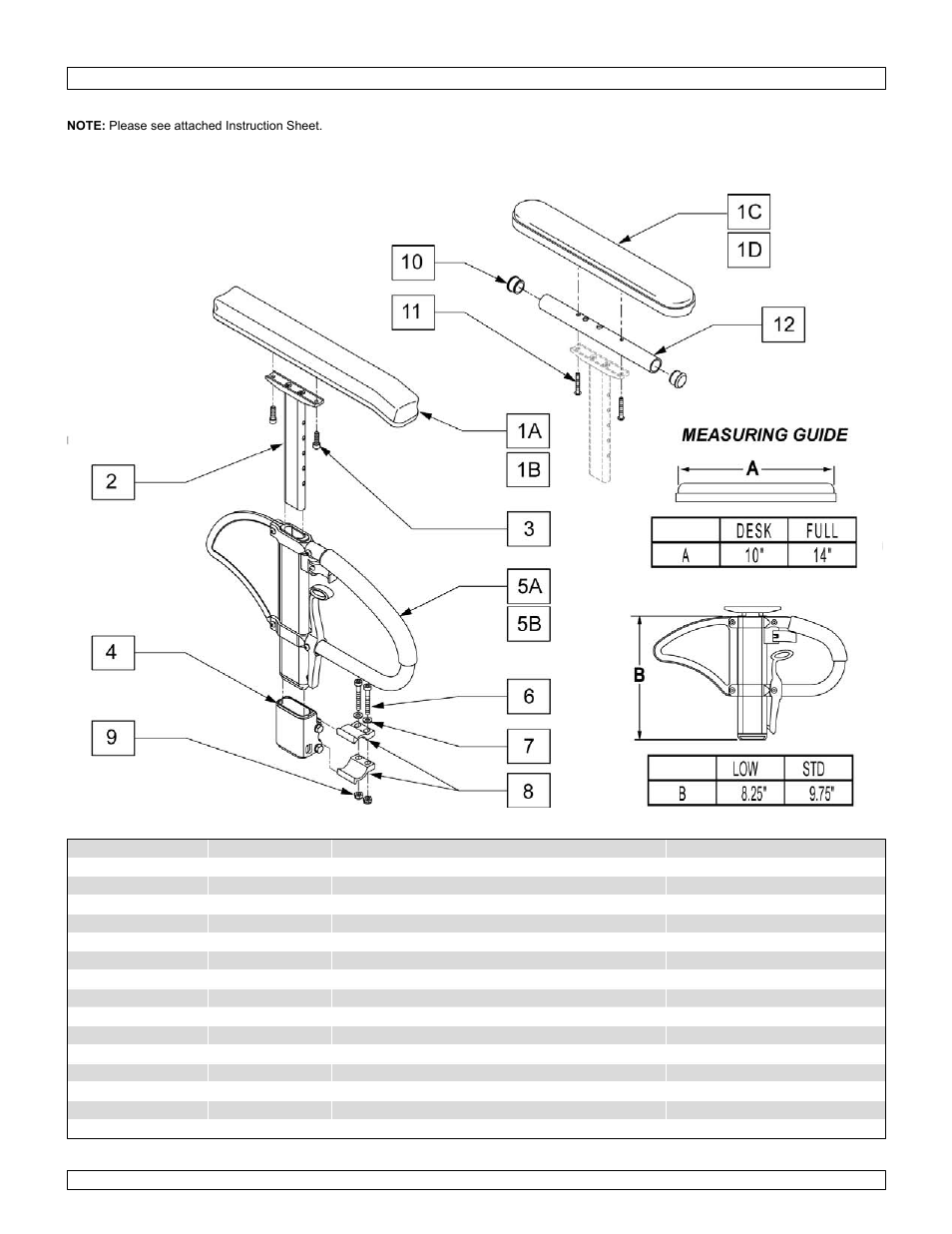Single post ht adjustable armrest | Sunrise Medical Wheelchair Quickie 2 Lite User Manual | Page 118 / 127
