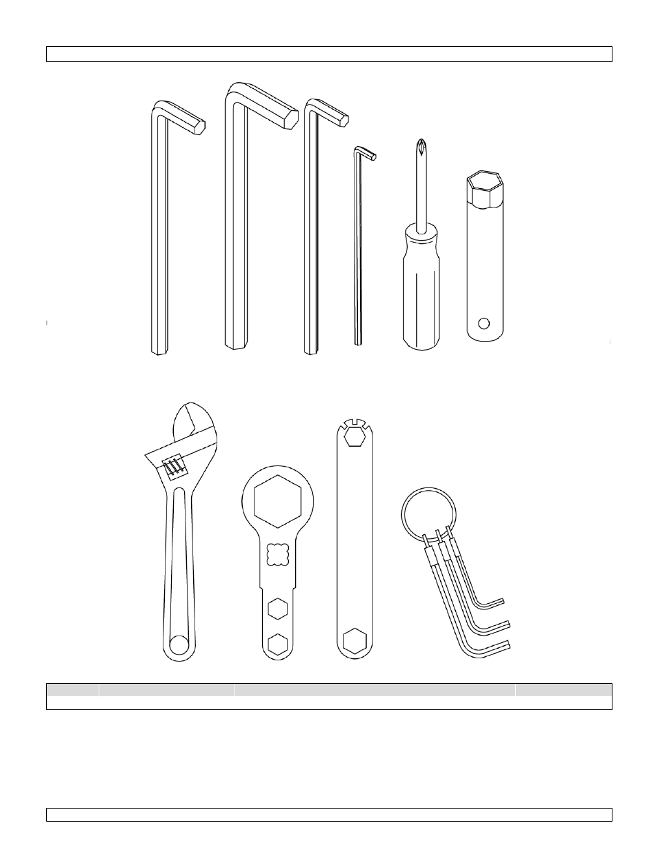 Tool kit | Sunrise Medical Wheelchair Quickie 2 Lite User Manual | Page 125 / 127