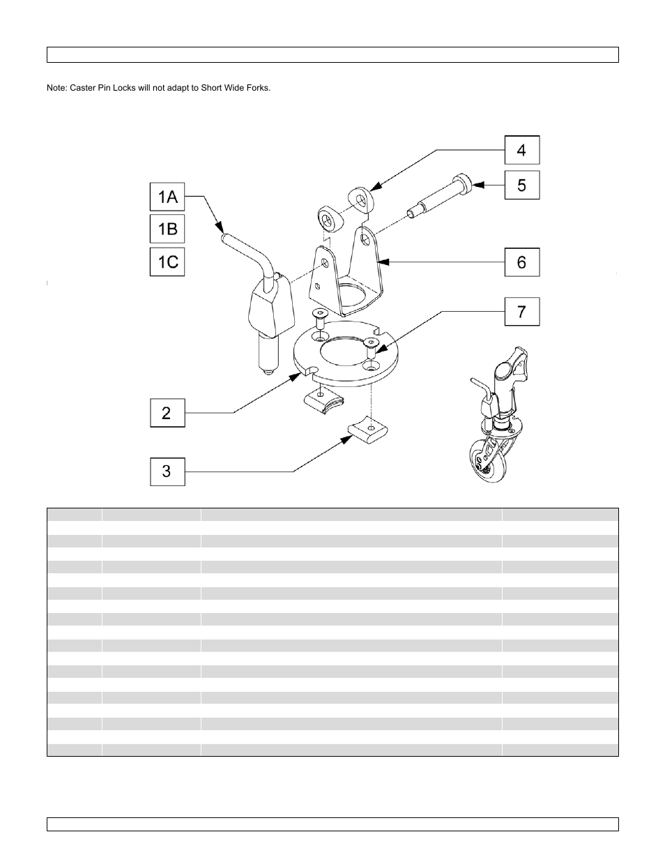 Caster pin locks | Sunrise Medical Wheelchair Quickie 2 Lite User Manual | Page 20 / 127