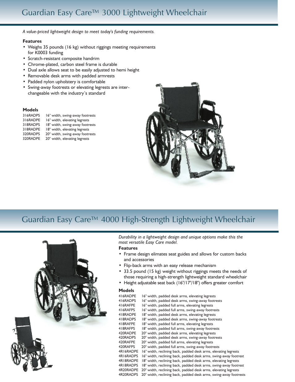 Sunrise Medical Wheelerchair User Manual | Page 6 / 6