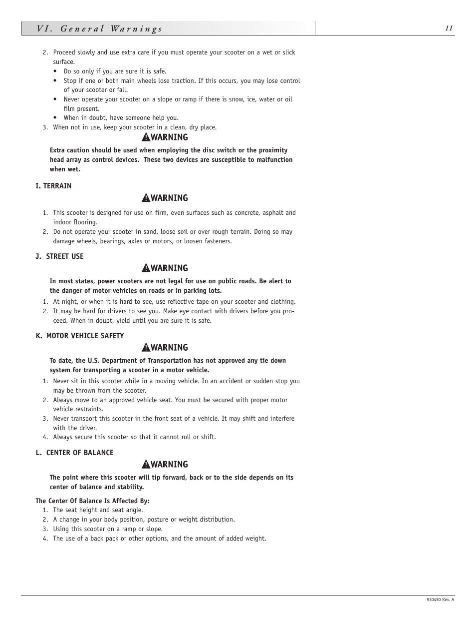Sunrise Medical Trek 3 User Manual | Page 11 / 31