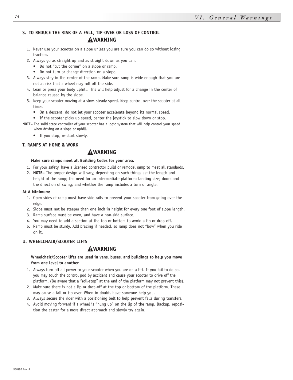 Sunrise Medical Trek 3 User Manual | Page 14 / 31