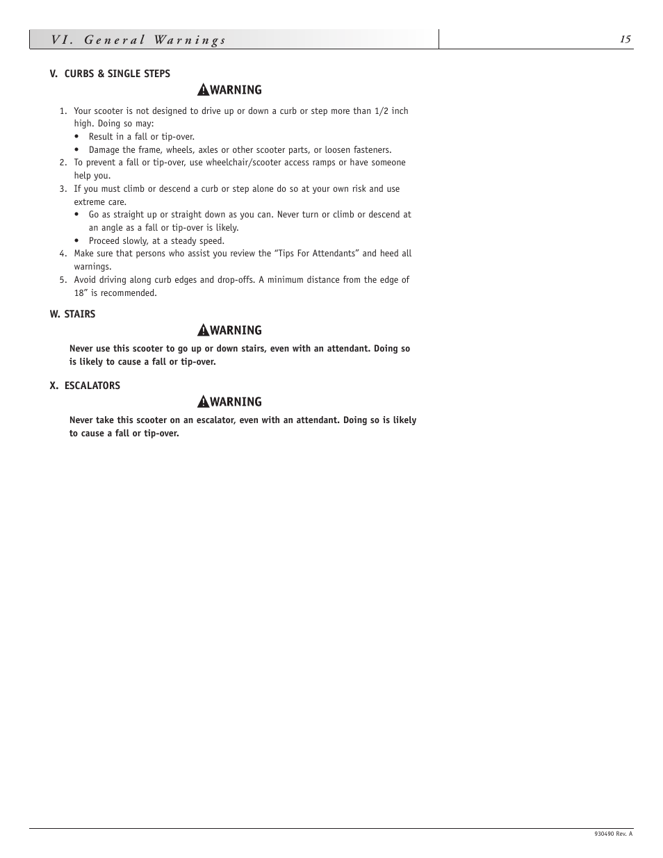 Sunrise Medical Trek 3 User Manual | Page 15 / 31