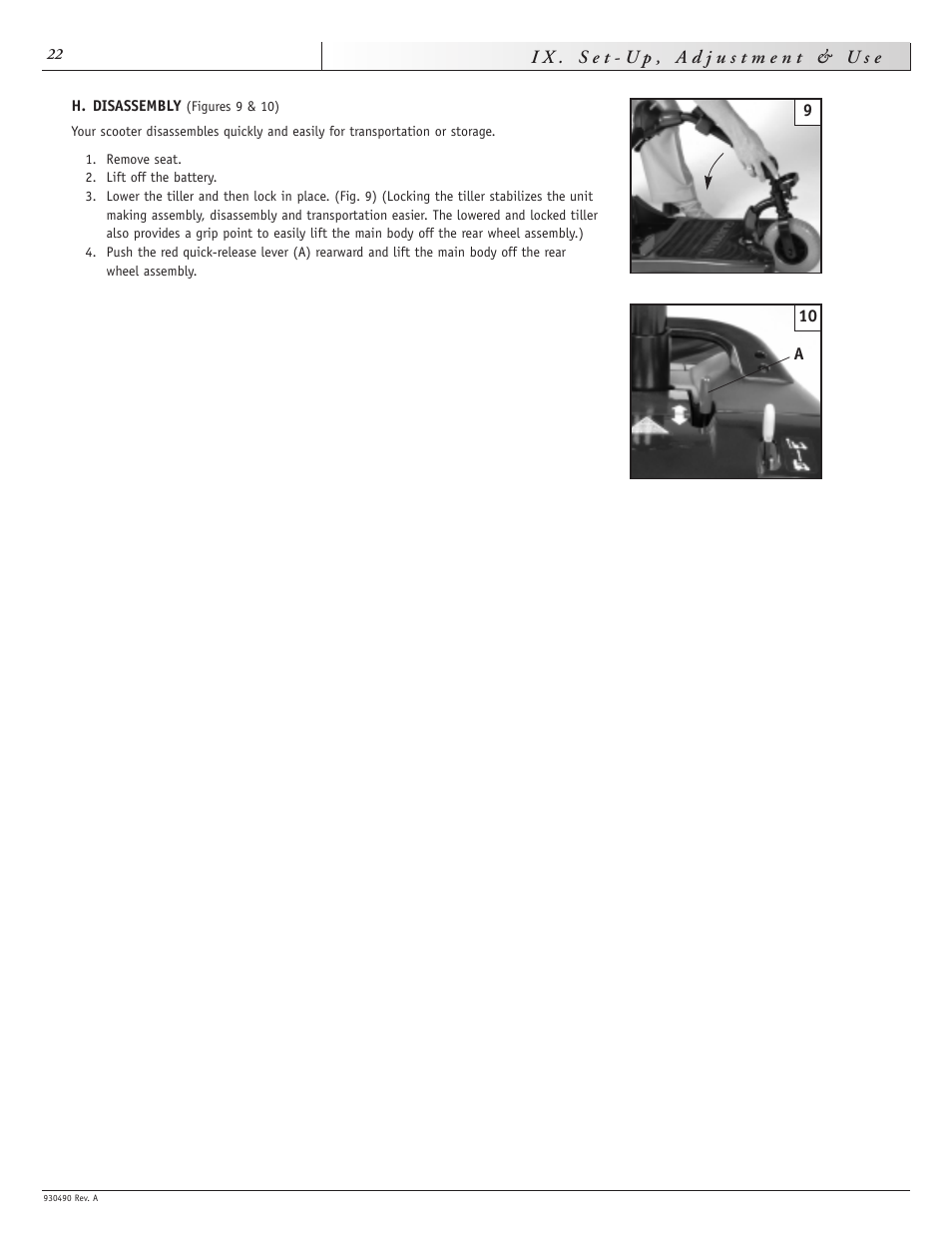 Sunrise Medical Trek 3 User Manual | Page 22 / 31